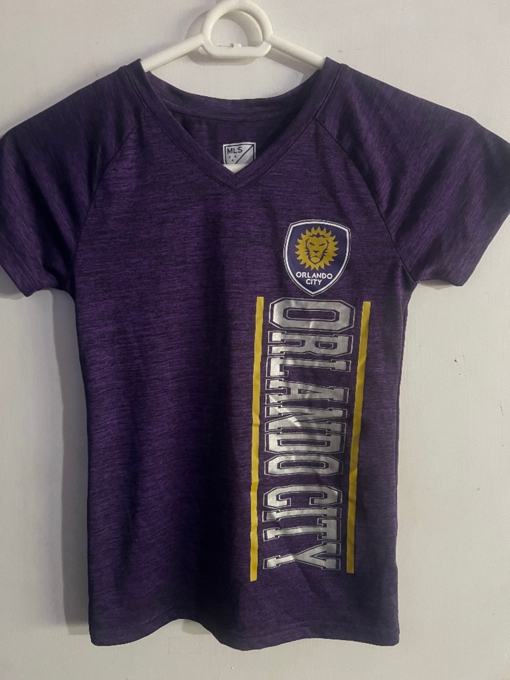 Orlando City Soccer Shirt, Size Youth 7-8